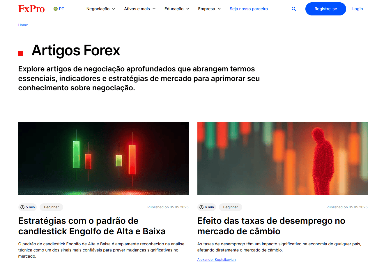educacional da FxPro