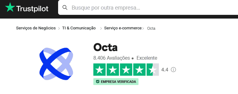 Avaliações octafx