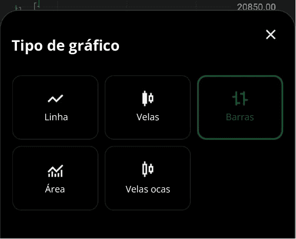 Indicadores FBS aplicativo mobile