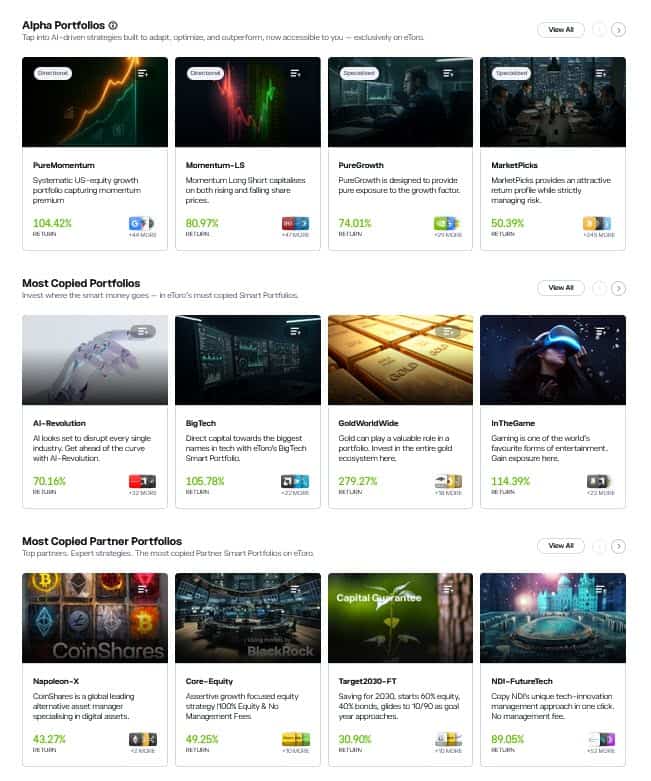 Portfólios Temáticos