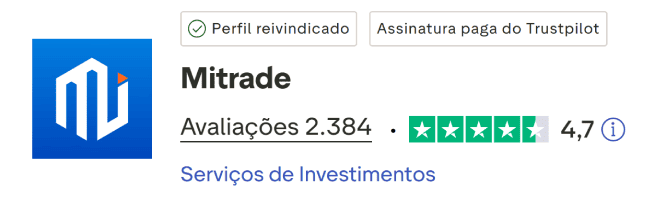 Mitrade TrustPilot