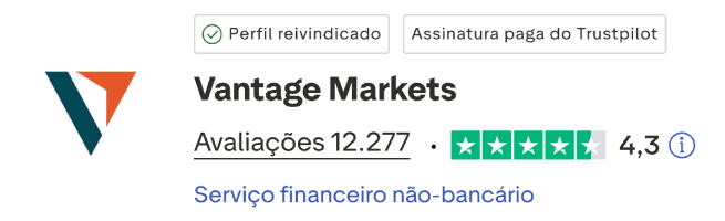 Vantage TrustPilot
