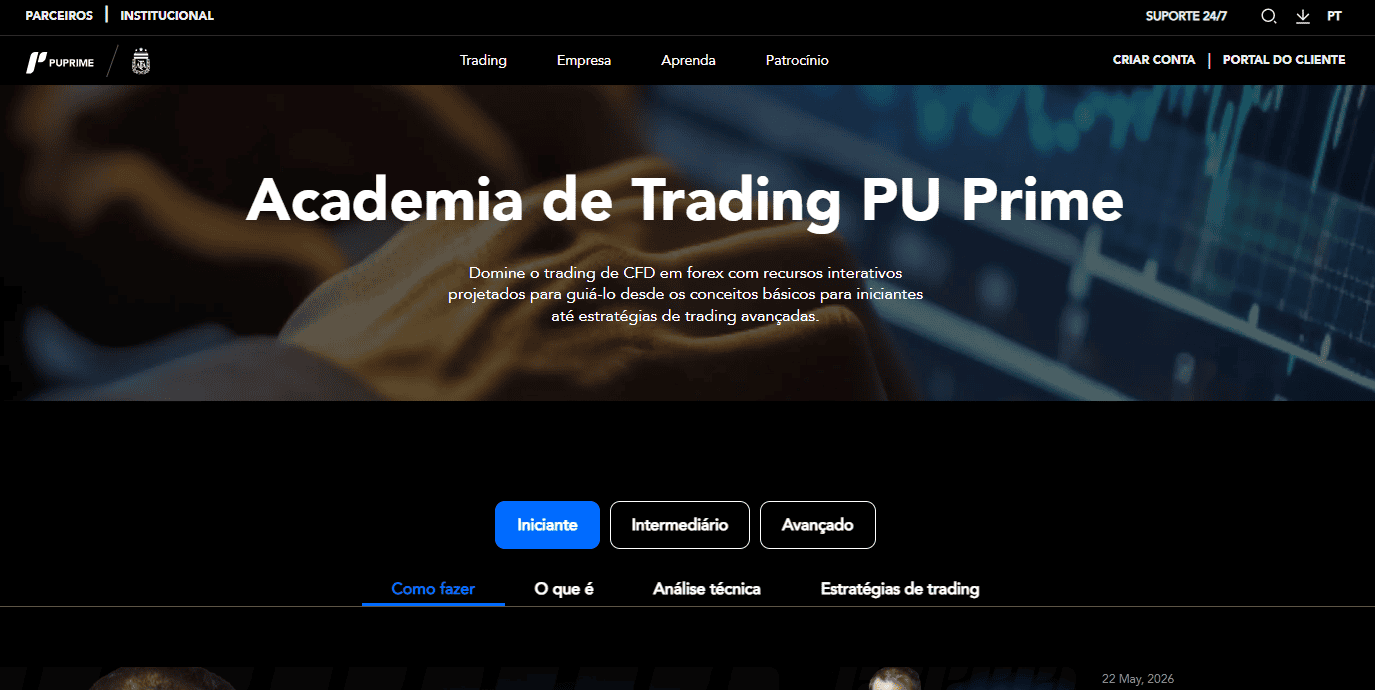 Academia de trading PU Prime