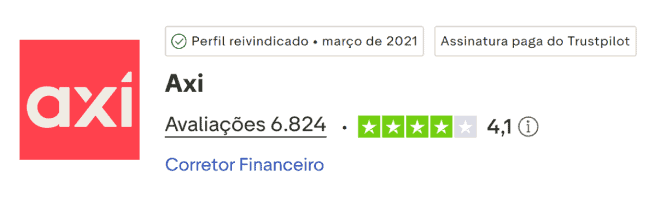 Axi Trustpilot