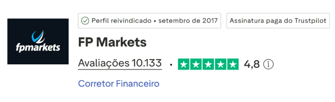 FP Markets Trustpilot