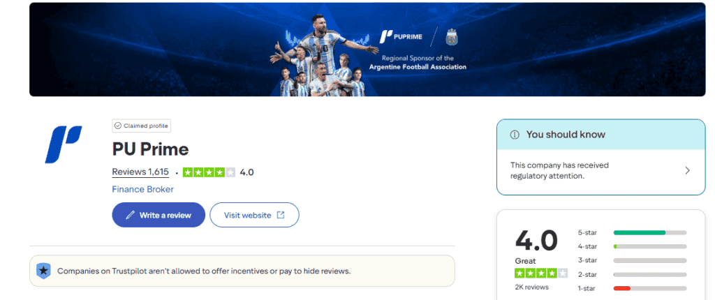 PU Prime Avaliações